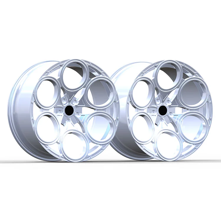 Llantas forjadas en plata brillante para Lamborghini URUS